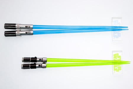Light Saber Chop Sticks Yoda & Luke