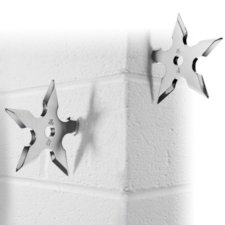 Ninja Star Coat Hangers