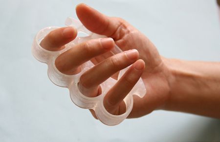 Soap Shaped Like Brass Knuckles