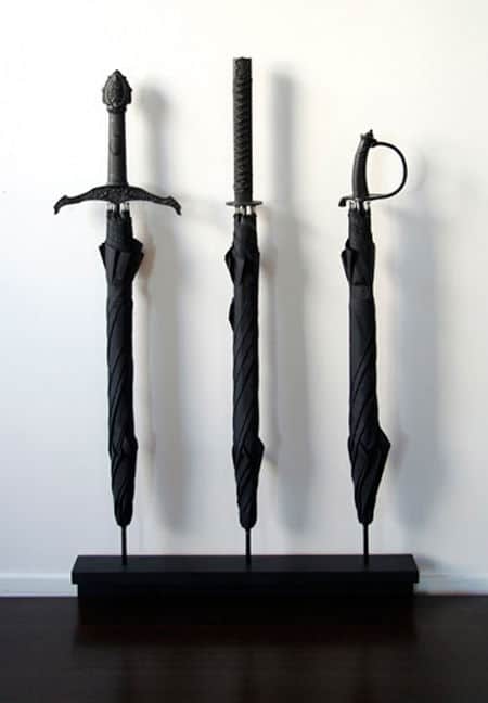 Knight, Pirate, Samurai Umbrellas