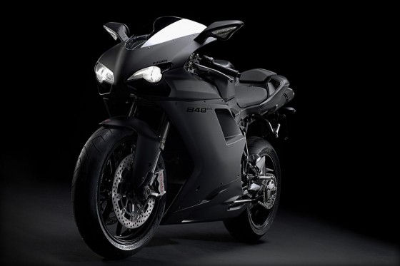 Ducati 848 Evo Flat Black Paint