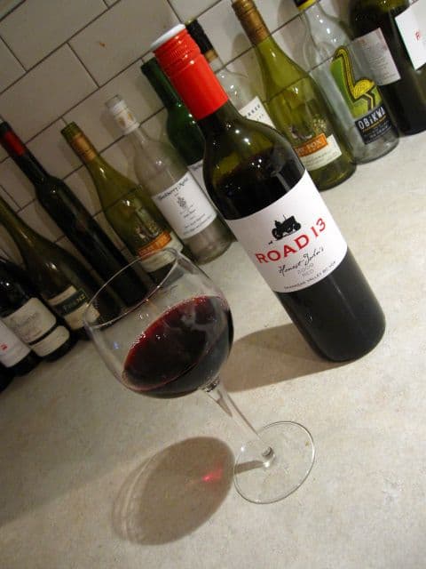 A Bottle Of Road 13 Red Wine