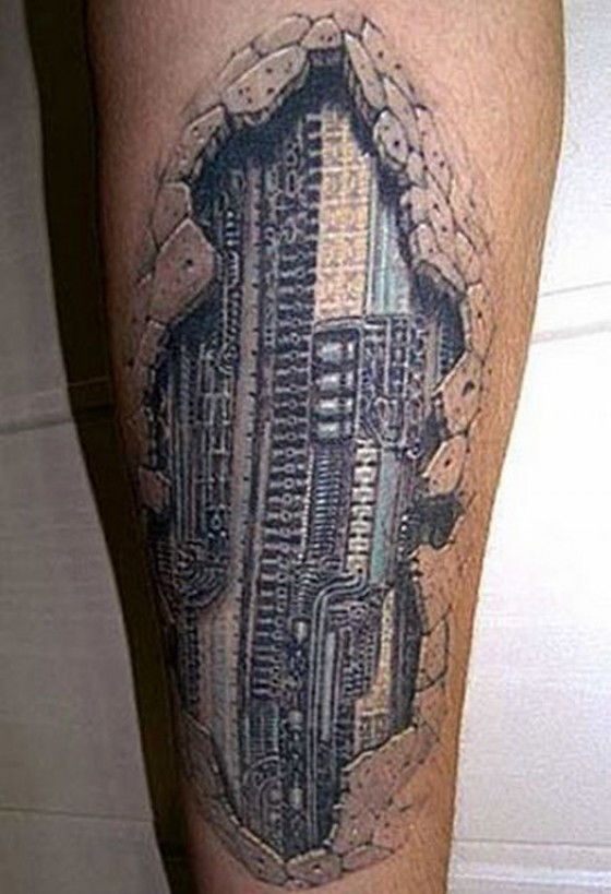 Pictures Of Amazing 3D Tattoos