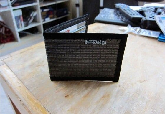 Odd Shot Of The Ragged Edge Carbon Fiber Wallet Odd Shot Of The Ragged Edge Carbon Fiber Wallet
