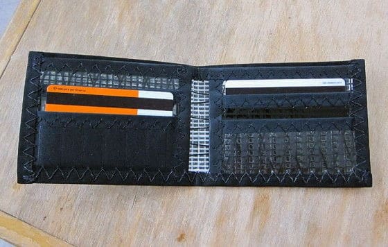 Inside Photo Of The Ragged Edge Carbon Fiber Wallet Inside Photo Of The Ragged Edge Carbon Fiber Wallet