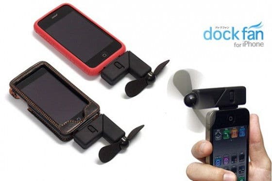 Portable-Dock-Fan-For-iPhone Dock fan for iPhone iTouch and iPod