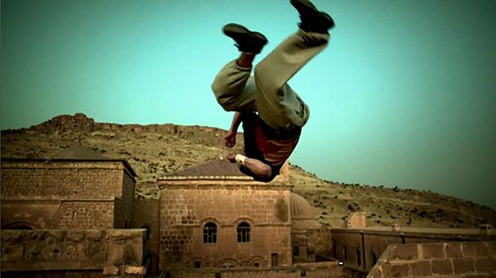 Ryan Doyle doing Parkour