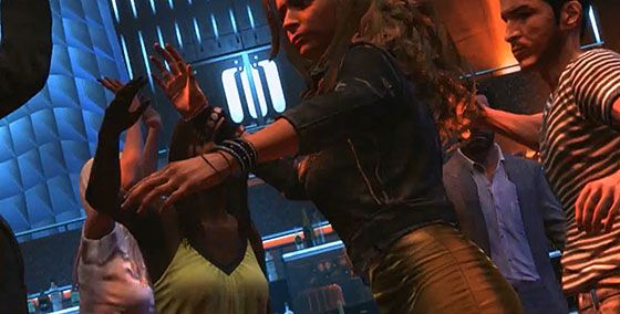 Fabiana dancing in Max Payne 3