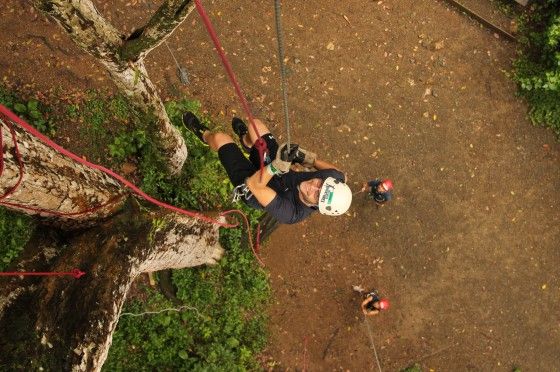 rappelling in mexico
