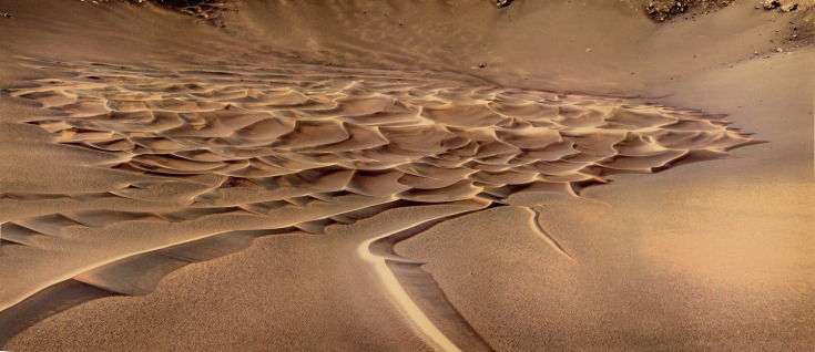 endurance crater on mars
