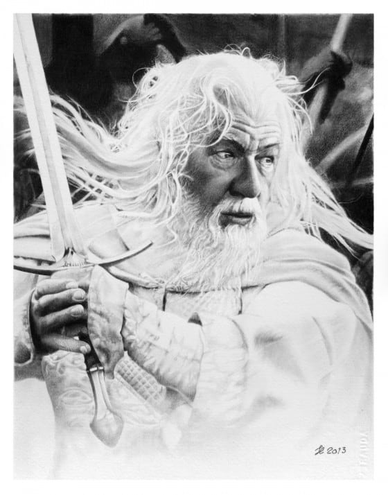 Gandalf the White by Franco Clooney