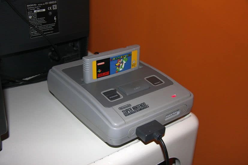 old school super NES