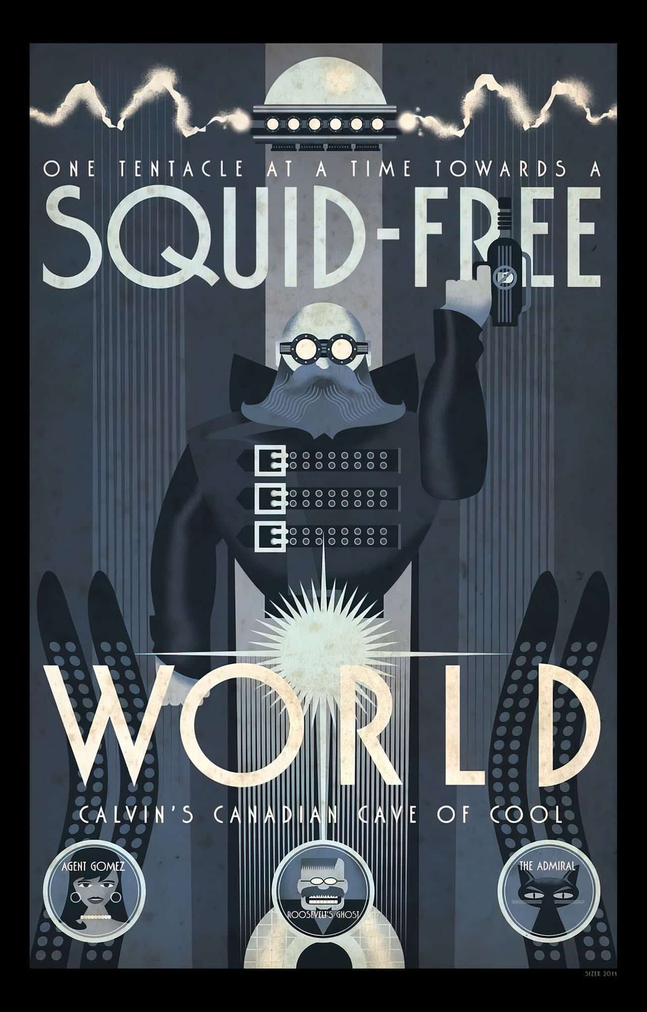 squid free world