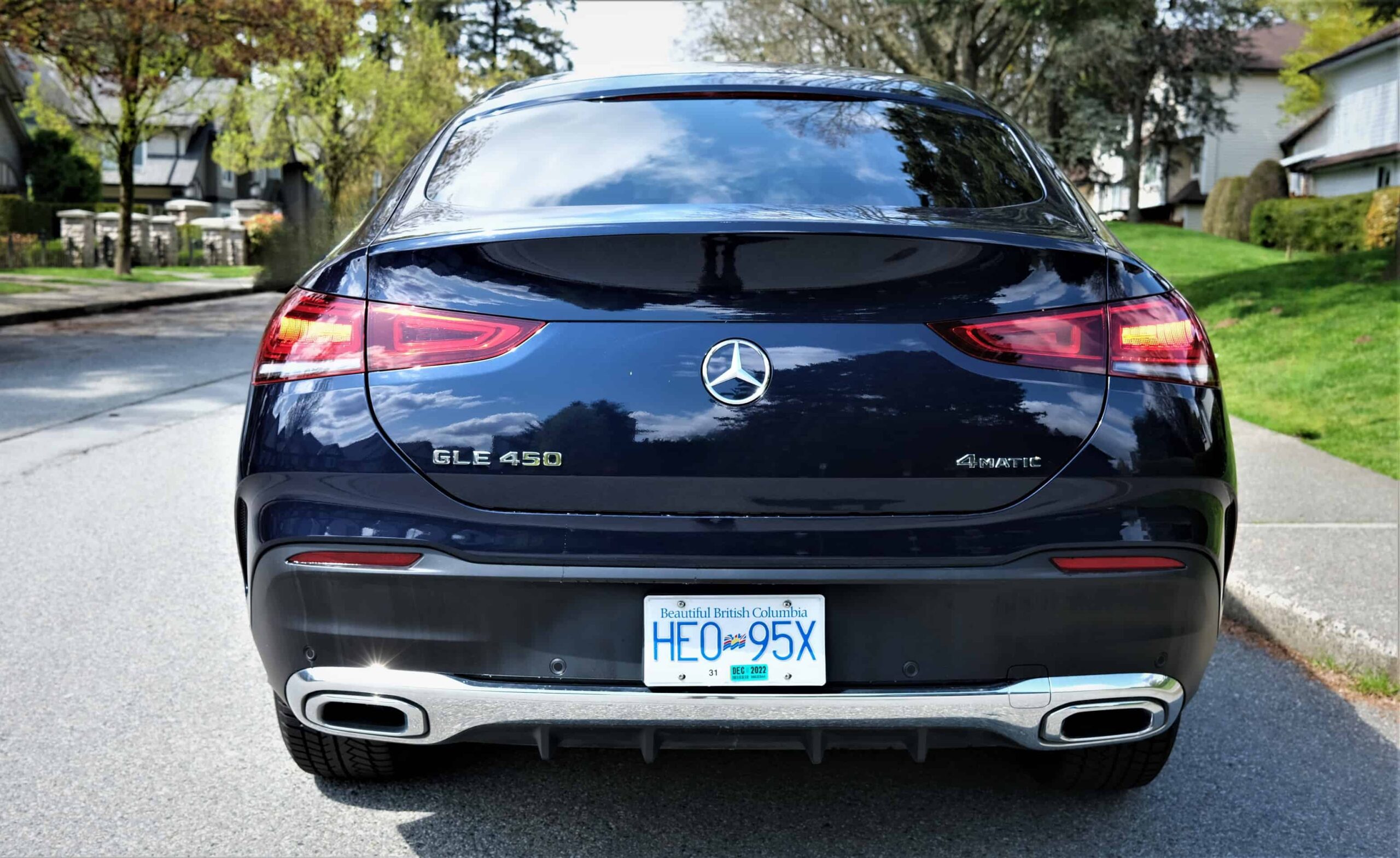 2022 Mercedes AMG GLE 53 4MATIC Coupe Rear scaled