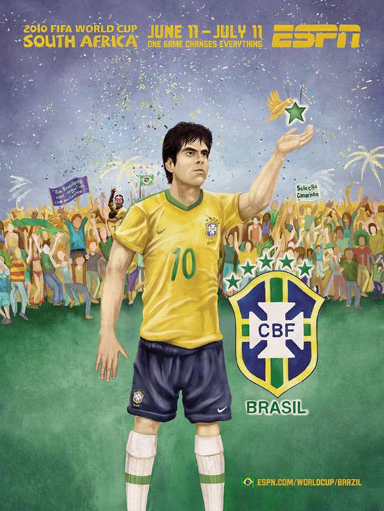 Brazil World Cup Poster