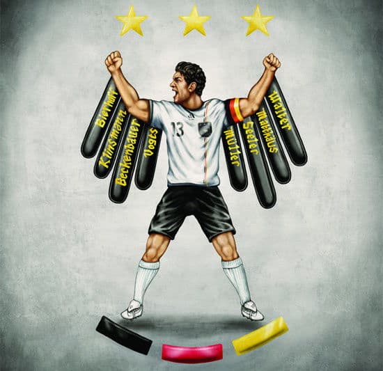 Germany World Cup Poster