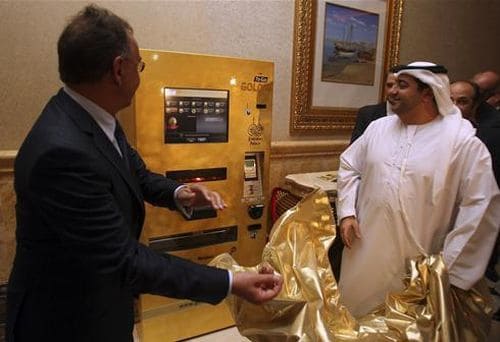Gold Dispensing ATM Machine Abu Dhabi