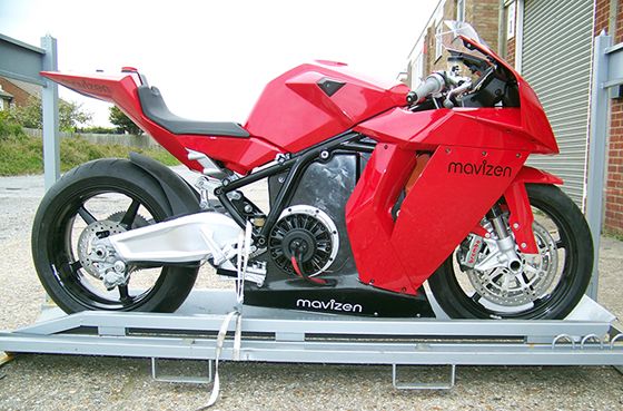 Battery Powered Motorcycle