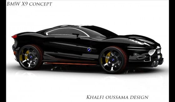 Khalfi Oussama BMW X9 Concept Side