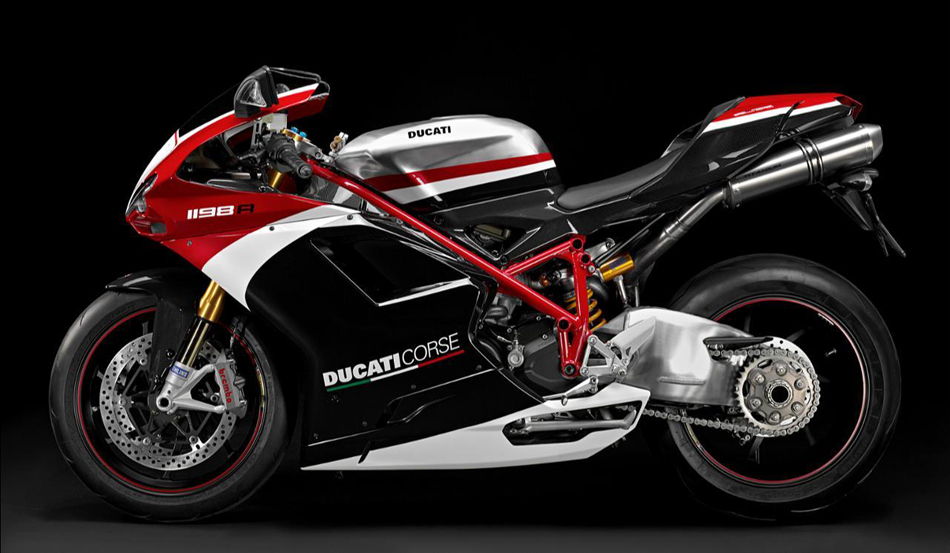 Ducati 1198 R Corse Side