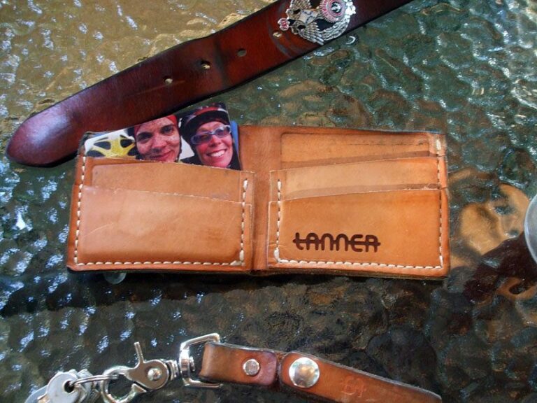 Tanner Goods Open Wallet With Lanyard