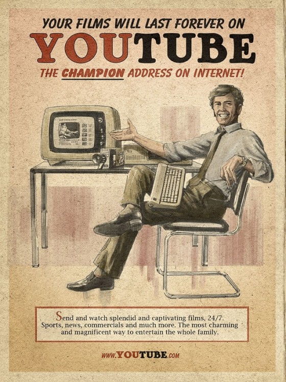 Vintage Youtube Poster