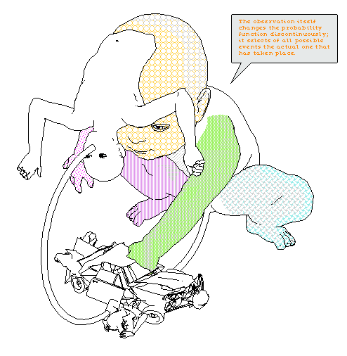 An Alien Shooting Its Mind Goo Into A Giant Baby An Alien Shooting Its Mind Goo Into A Giant Baby