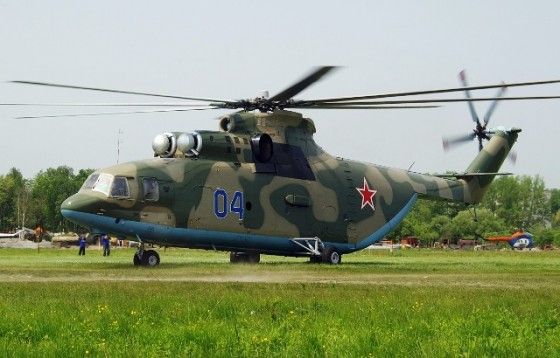 Mi-26-Largest-Helicopters Large Russian MI-26 Helicopter