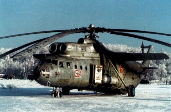 Mil Mi-6 Russian Mil M-6 biggest helicopter