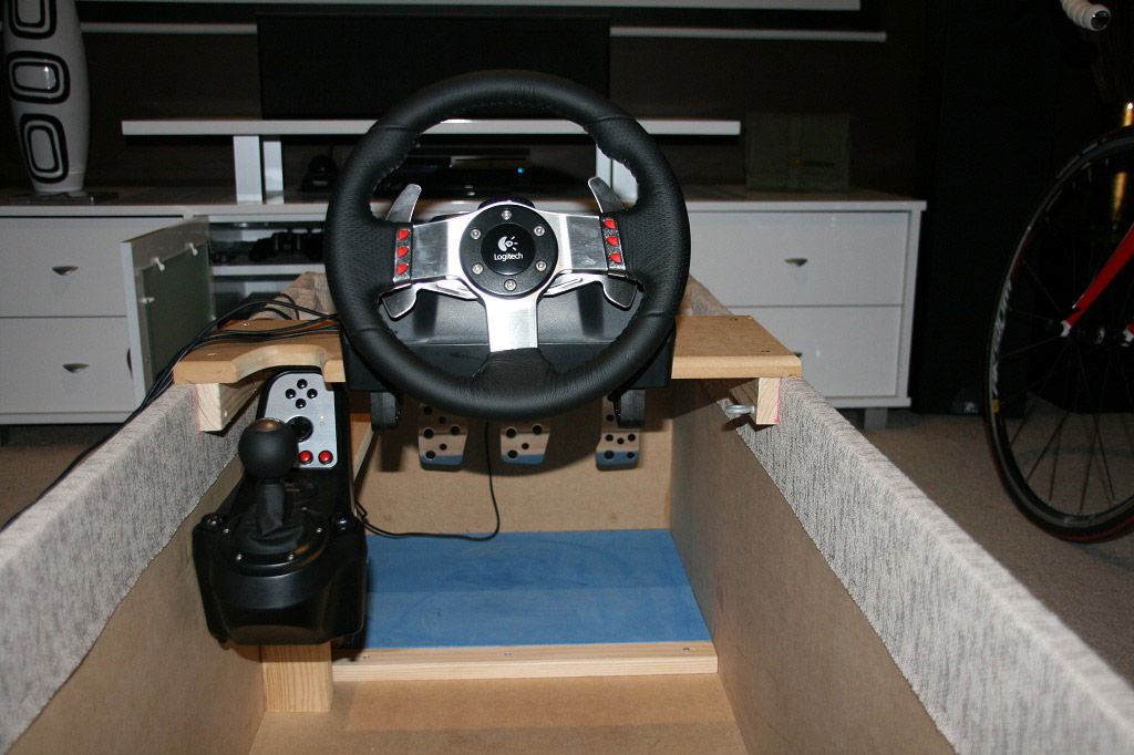 How To Build A Racing Simulator For GT5 For Cheap