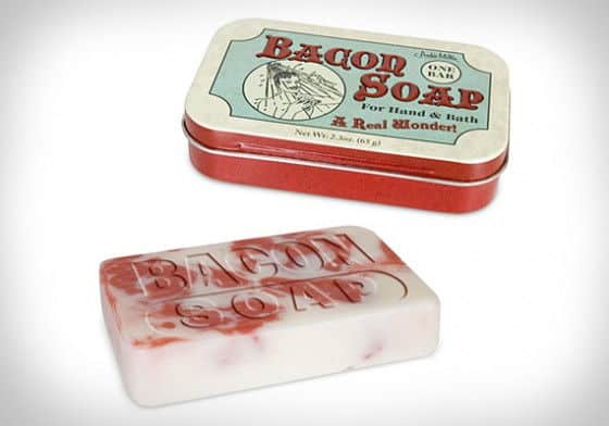 Bacon scented hand soap