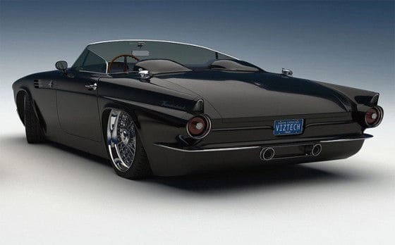 Bo-Zoland-1955-Ford-Thunderbird-black