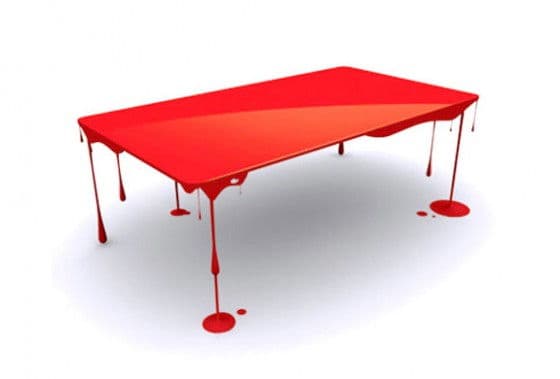 John-Nouanesing-Dripping-Paint-Table