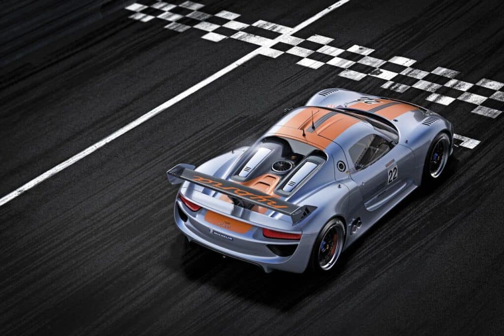 Porsche 918 RSR Race Car Wallpaper 8