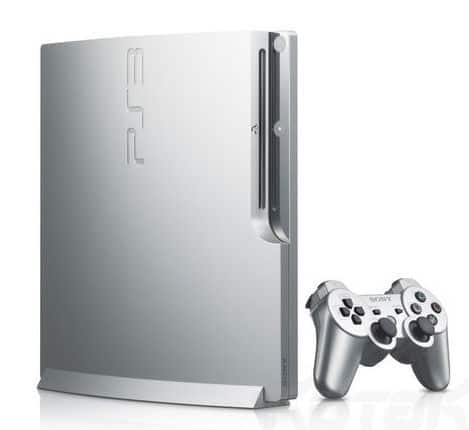 Silver Playstation 3 Slim