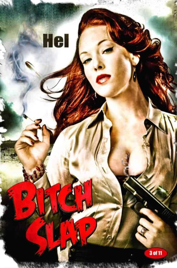 smoking woman with gun Bitch Slap Movie