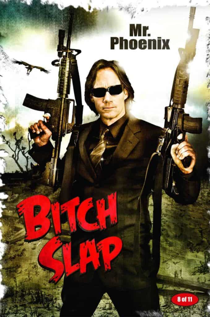 Kevin Sorbo Hercules with guns Bitch Slap Movie