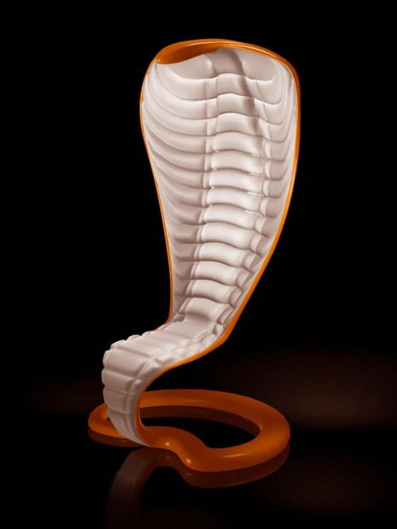 Cobra designed chair by Wild Design