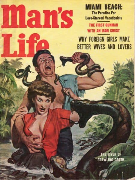Man's Life giant snakes
