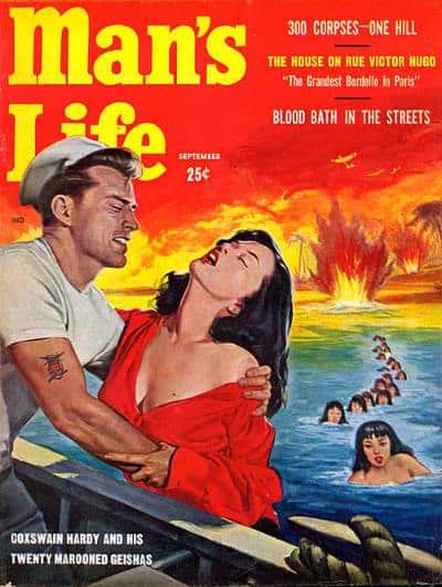 manslife58-09 man's life sailor rescues women