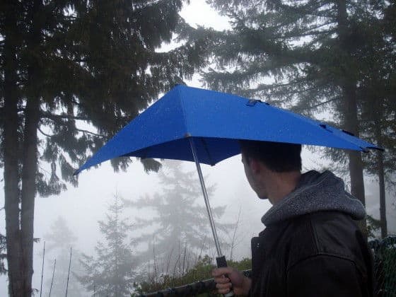 Senz XL Storm Umbrella In The Rain