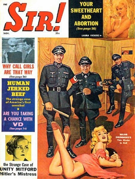 sir61-11 sir! nazis watch pin up girl