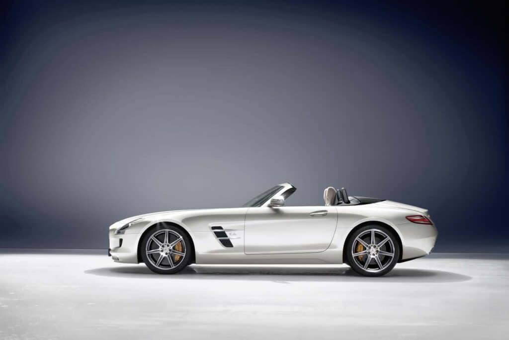 2012-Mercedes-Benz-SLS-AMG-Roadster-Left-Side