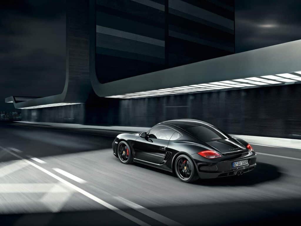 Porsche-Cayman-S-Black-Edition-Rear