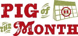 Pig Of The Month Meat Logo