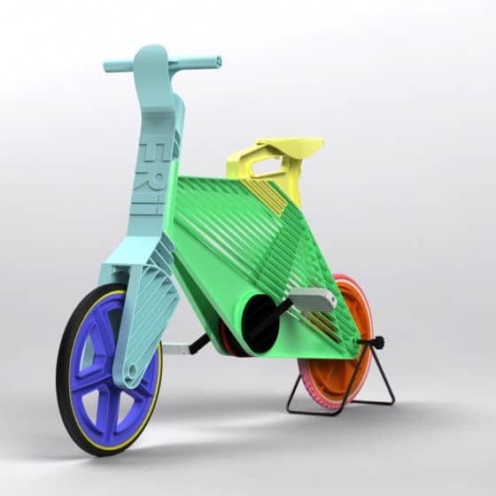 Frii Concept Plastic Bike by Israeli student