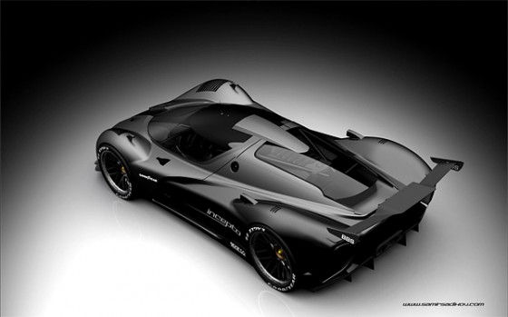 Car modeled in Alias Studio rendered in keyshot