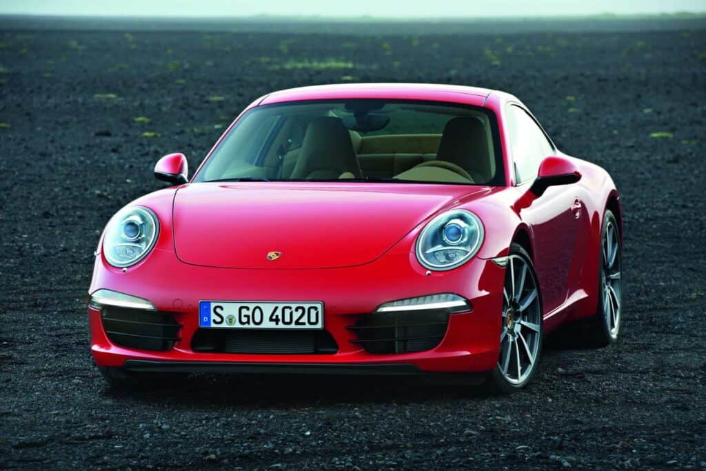 2012-Porsche-911-Carrera-991-Front