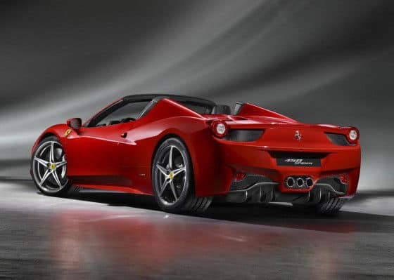 Ferrari-458-Italia-Spider-Convertible-Rear