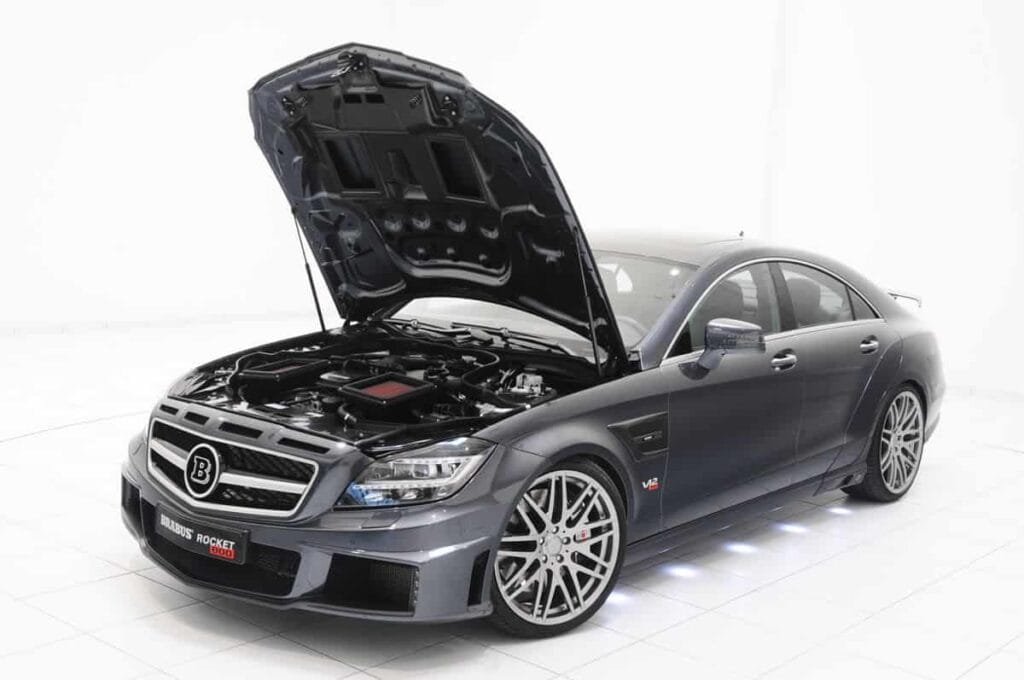 Brabus Rocket 800: A Mercedes CLS Based Demon 6 Brabus Rocket 800 Hood Open